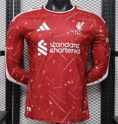 2627 LI Home Long sleeve Player Version Soccer Jersey